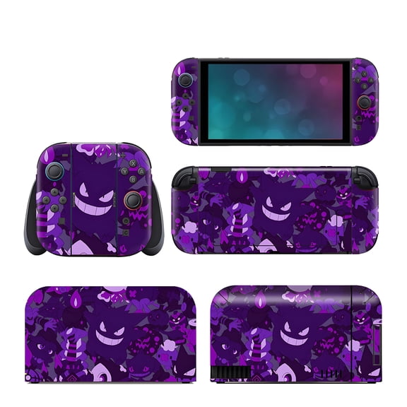 Pokemon Vinyl Skin Compatible with Nintendo Switch 2 | Dockable Protective Cover | Vinyl Wrap Decal Cover | Easy Installation | Bubble-Free