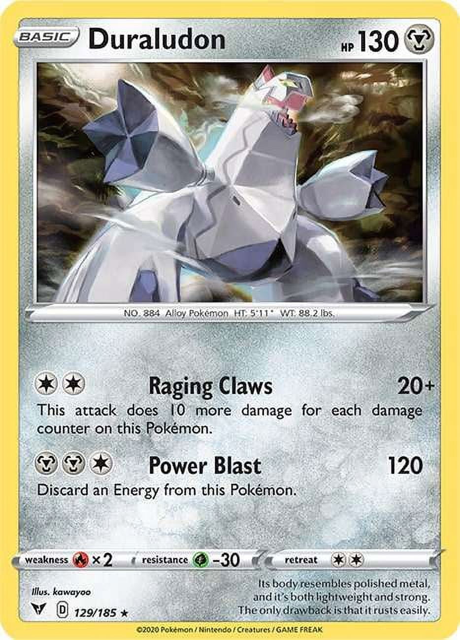 Pokemon Vivid Voltage Duraludon #129 - Walmart.com