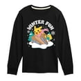 thumbnail image 1 of Pokemon - Winter Fun - Youth Long Sleeve Graphic T-Shirt, 1 of 5