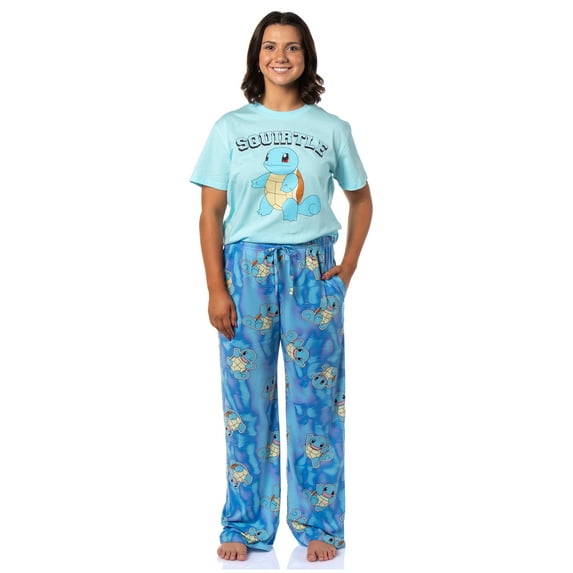 Pokemon Women's Multiple Styles Sleep Pajama Short Sleeve Set