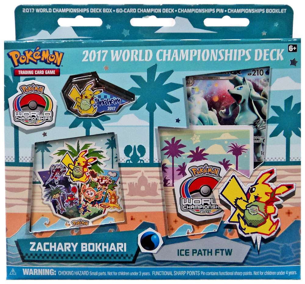 Pokemon World Championships Deck 2017 World Championships Deck 2017 Starter Deck Zachary Bokhari [Ice Path FTW]