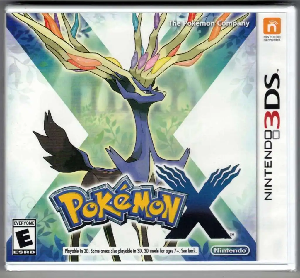 Pokemon X Games Nintendo 3ds