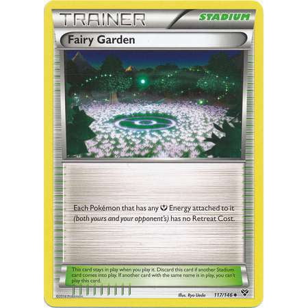 Pokemon X & Y Base Set Fairy Garden #117