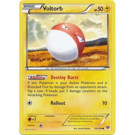Pokemon X & Y Base Set Voltorb #44