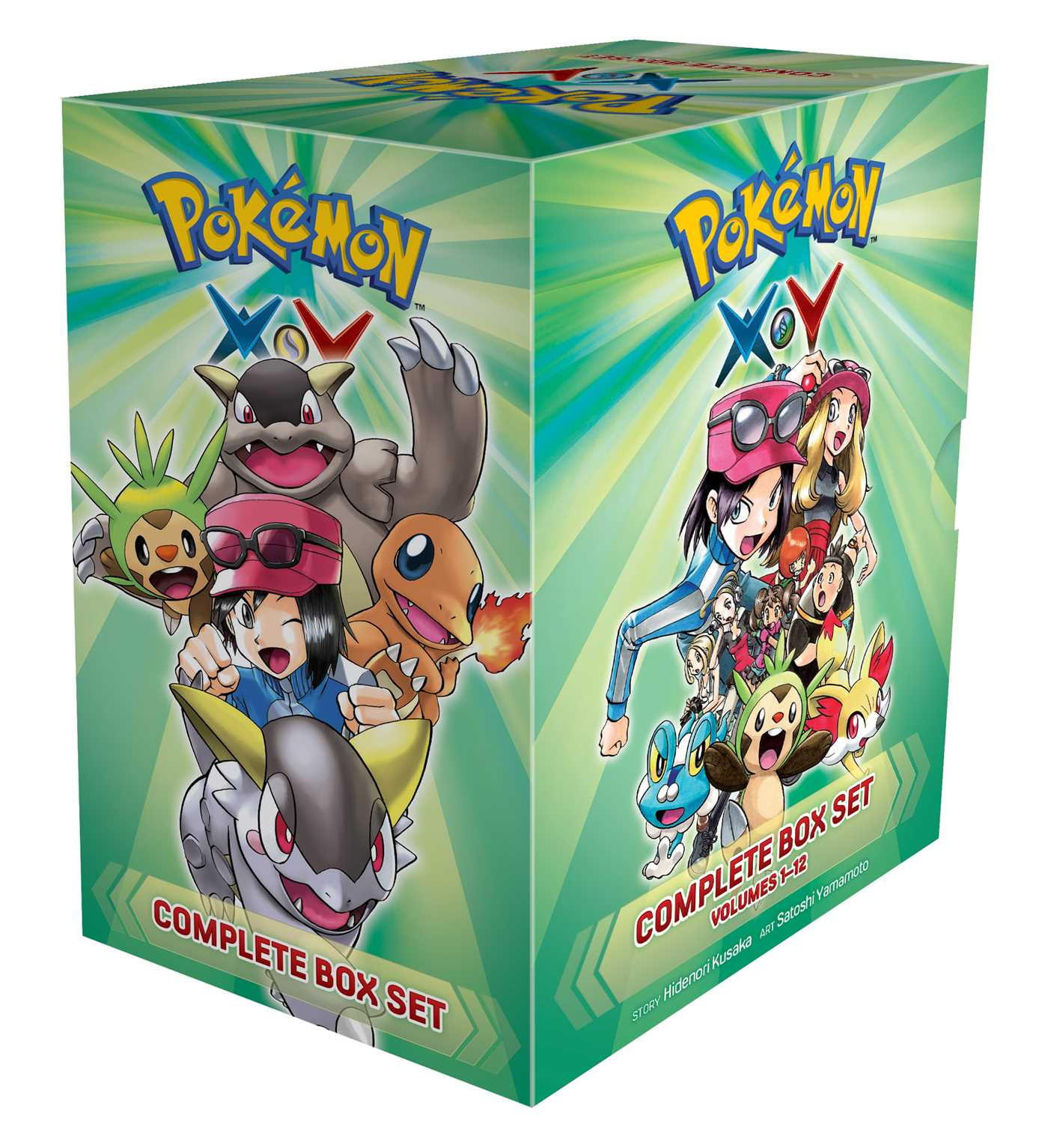 Pokemon X-Y Manga Comics Book Set: Complete Vols. 1-12 with