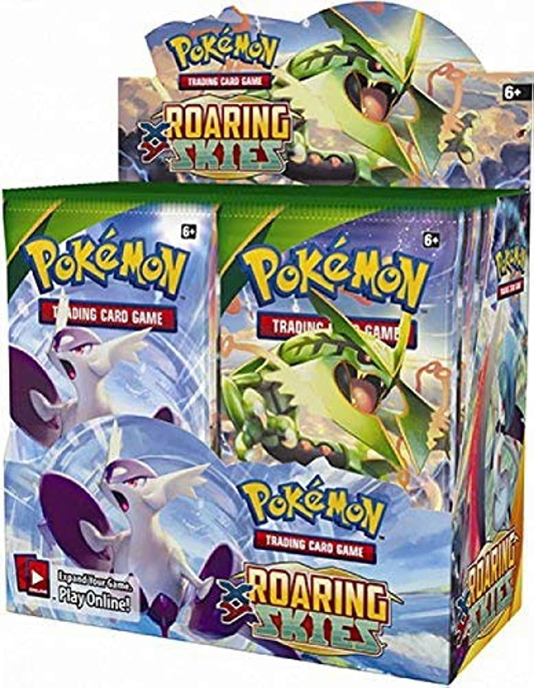 Gecomprimeerd bang Reserve Pokemon X & Y Roaring Skies Booster Box USA - Walmart.com