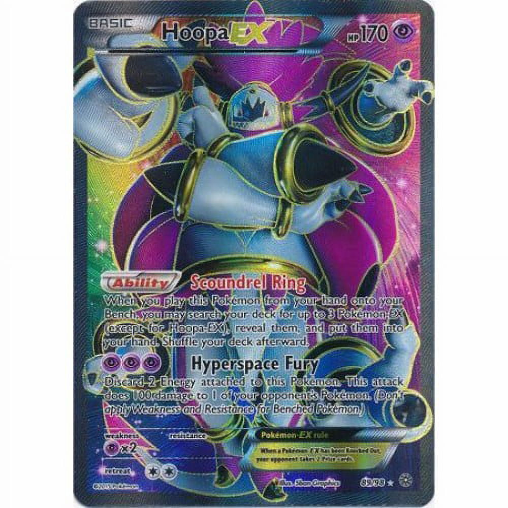 Pokemon XY Ancient Origins Hoopa-EX - 89/98 - Full Art Ultra