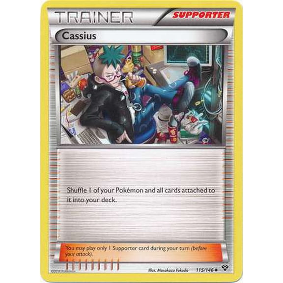 Pokemon XY Base Set Uncommon Cassius #115