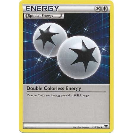 Pokemon XY Base Set Uncommon Double Colorless Energy #130