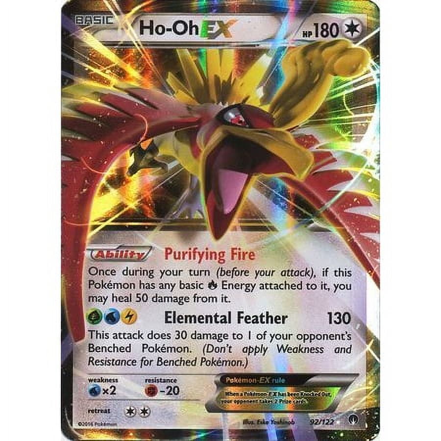 Pokemon XY Breakpoint Ho-Oh EX - 92/122 - Ultra Rare New NM 