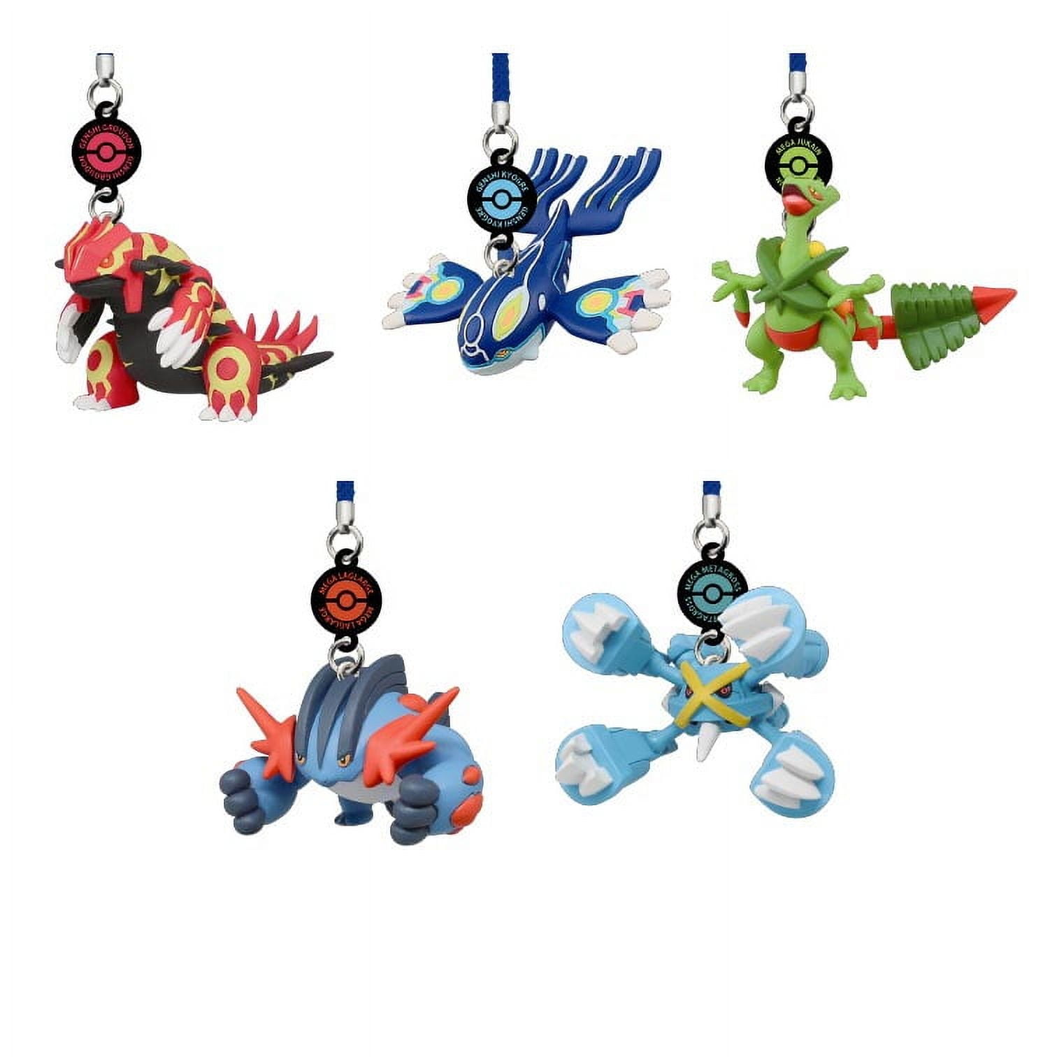 Pokemon XY DX 03 Mega Evolution Netsuke Strap Mini Figure, 5