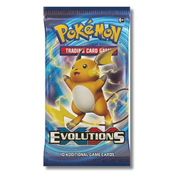Pokemon XY Evolutions Booster Pack | Raichu