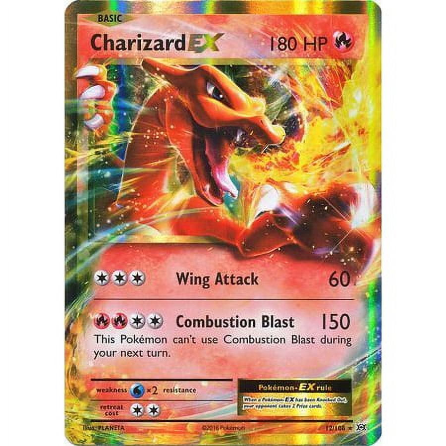  Pokemon - Mega-Charizard-EX (13/108) - XY Evolutions - Holo :  Toys & Games