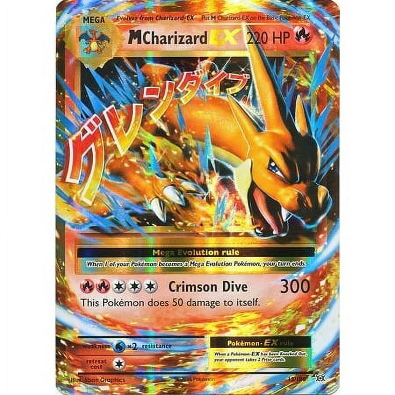 M Charizard EX - XY - Evolutions - Pokemon