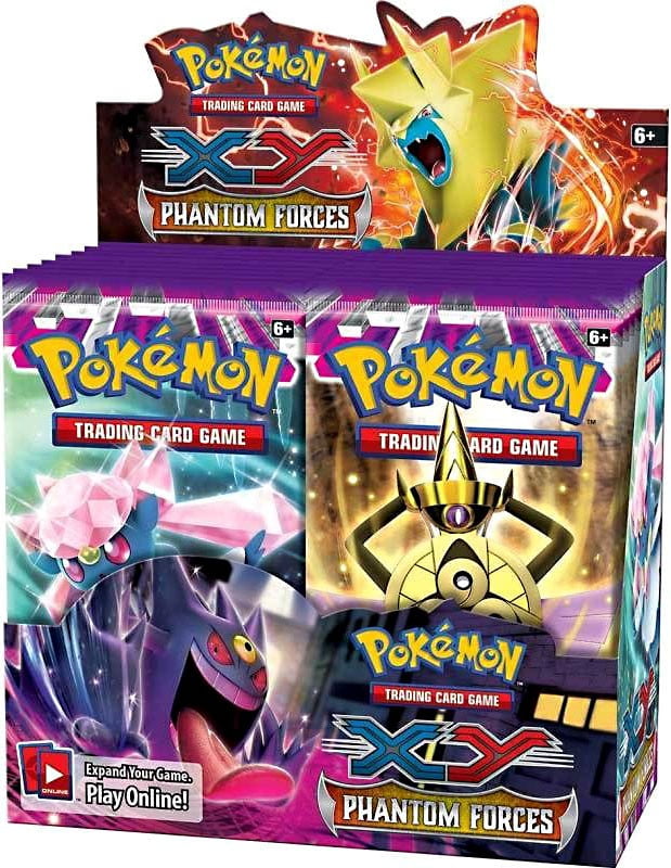 Pokemon - Phantom Forces - 3-Booster Blister Pack - Shiftry XY23 - Pikachu  Coin