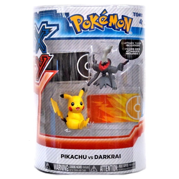 Pokemon XY Pikachu vs Darkrai Figure 2-Pack