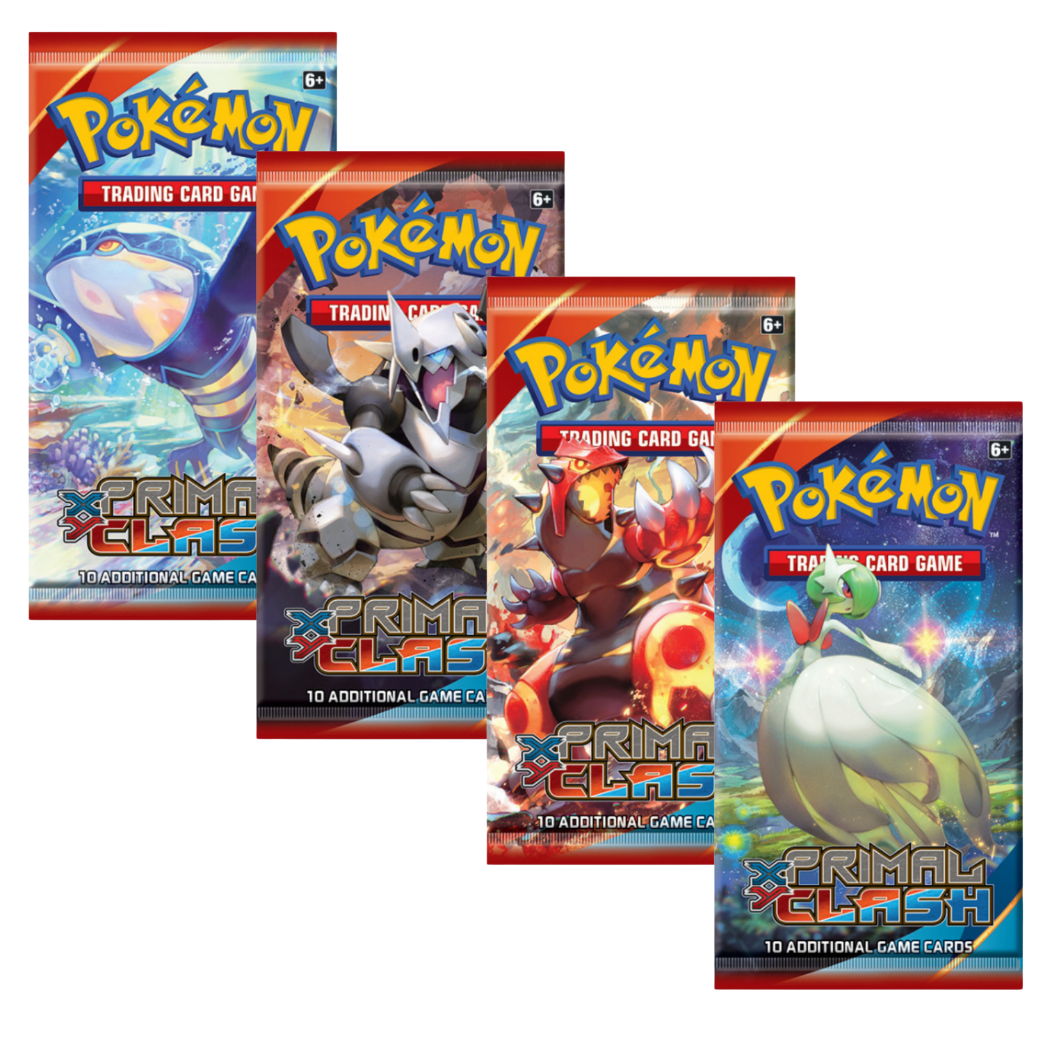 Pokemon XY Primal Clash Booster Pack | 4 Booster Packs (One