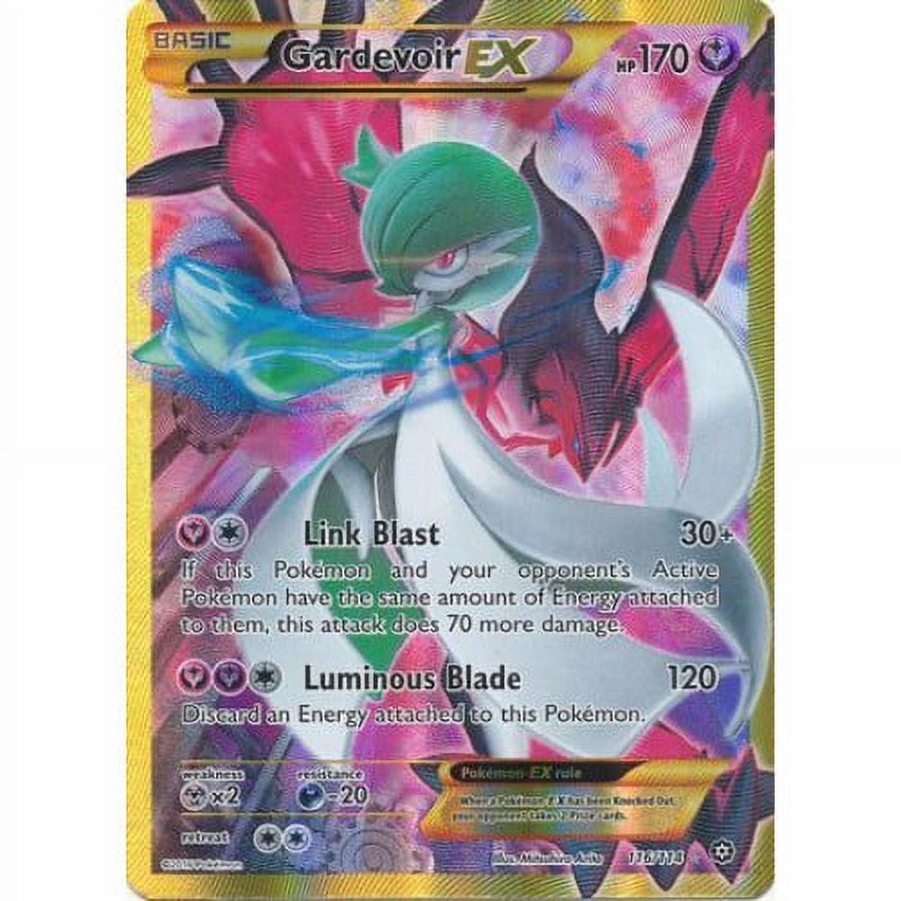 Gardevoir EX Full Art Ultra Rare = 111/114 XY Steam Siege = Pokemon TCG  Mint/NM Values - MAVIN