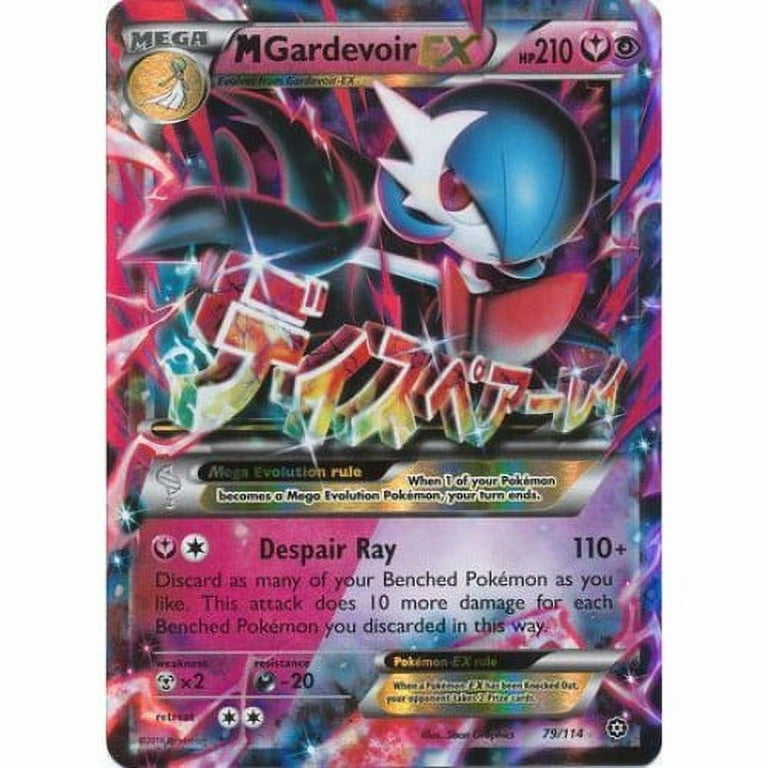 M Gardevoir EX 79/114 ULTRA RARE - Cards Outlet  Rare pokemon cards, Mega  gardevoir, Pokemon mega gardevoir