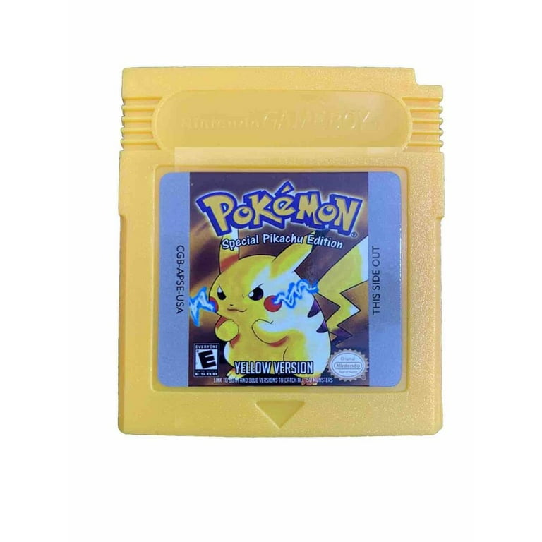 Pokemon Yellow Version Special Pikachu Edition (Nintendo Game Boy