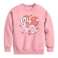thumbnail image 1 of Pokemon - You One For Me - Youth Boys Crew Fleece Sweatshirt, 1 of 3