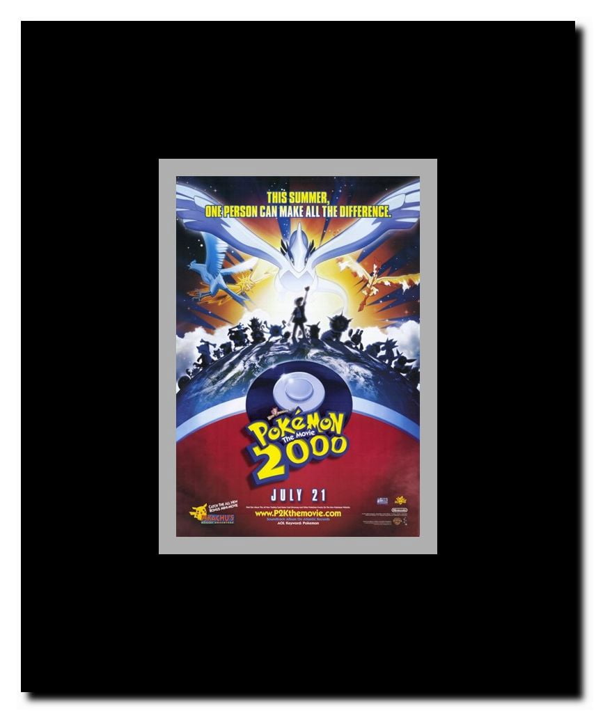 Pokemon the Movie 2000: the Power of One Framed Movie Poster