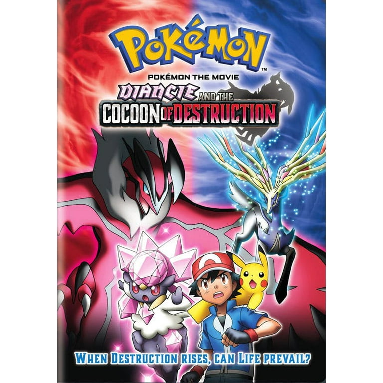ポケットモンスター Pokemon Movie 17-19 Collection: XY  Diancie and the Cocoon of Destruction  Hoopa and the Clash of Ages  Volcanion and the Mechanical Marvel   DVD Pokemon the Movie: Diancie and the Cocoon of Destruction