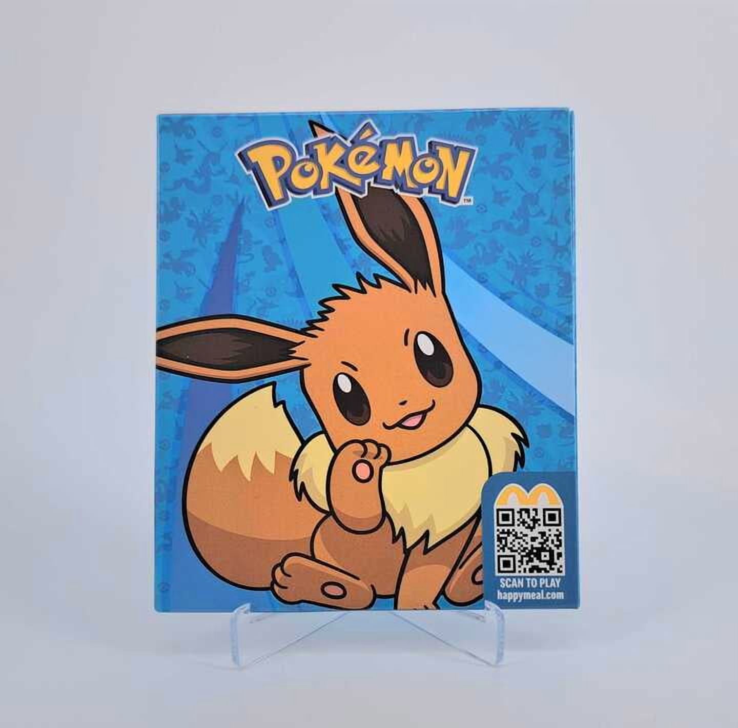 eevee pokemon card mcdonald's 2024 Pokémon Sticker Activity Sheet #7 – Sneak City Pokémon Hit Points60 HP Form Mcdonalds Pokemon Cards Has Eevee
