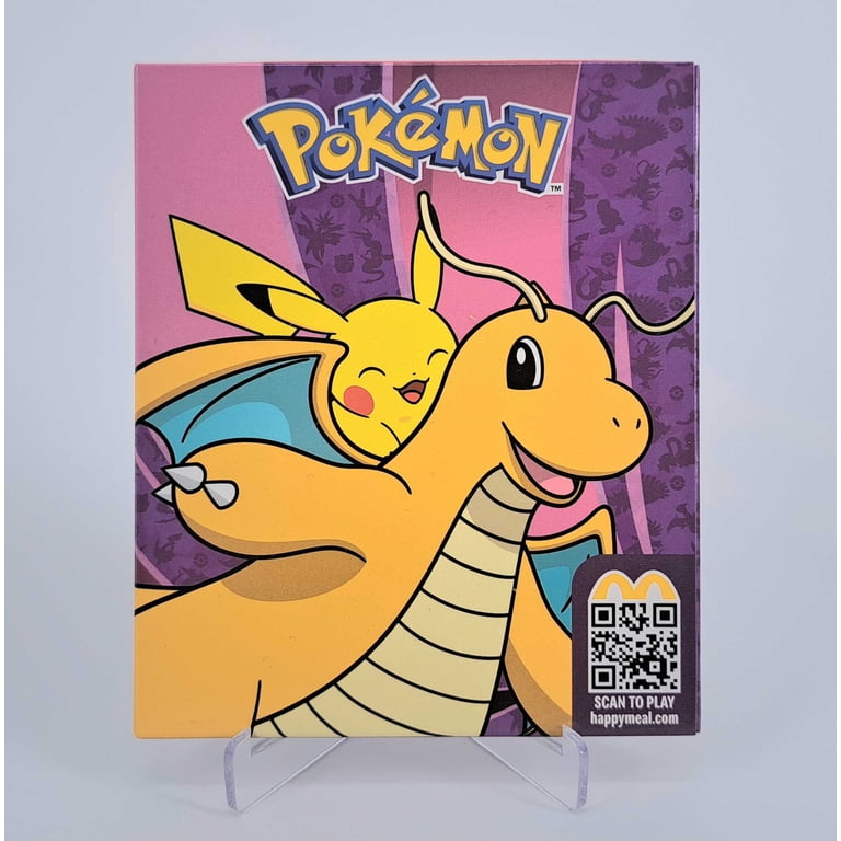 Pokemon x McDonald's Happy Meal Toy 2025 - Pikachu and Dragonite Sticker  Activity Sheet and Booster Pack (1 Pack) - Walmart.com