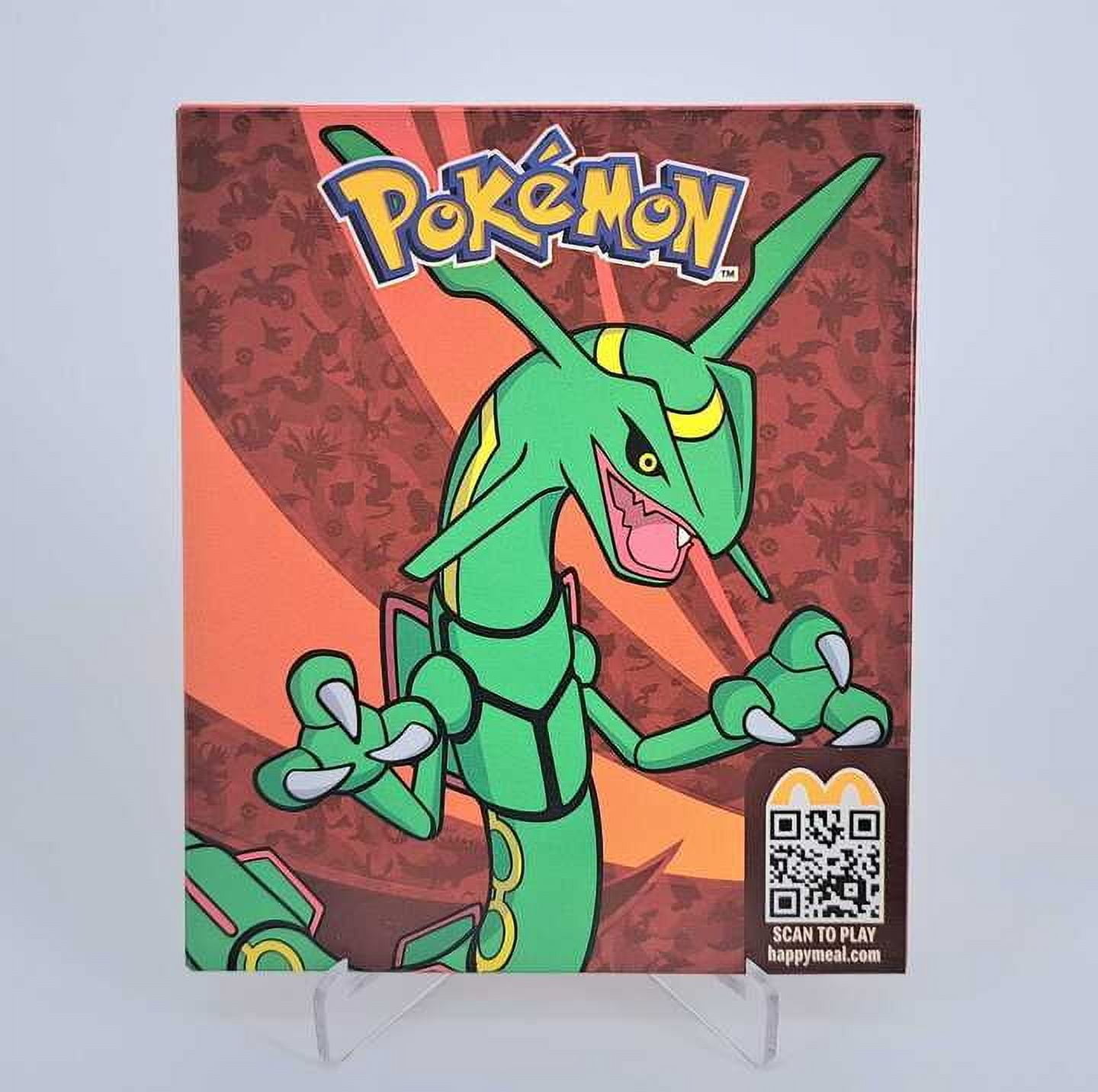 Pokemon x McDonald's Happy Meal Toy 2025 - Rayquaza Sticker