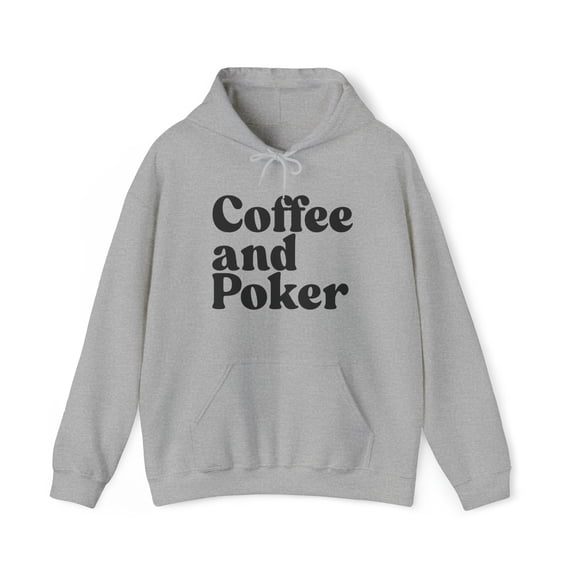 Poker Card Game 1970s 70s Hoodie, Gifts, Hooded Sweatshirt