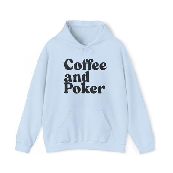 Poker Card Game 1970s 70s Hoodie, Gifts, Hooded Sweatshirt