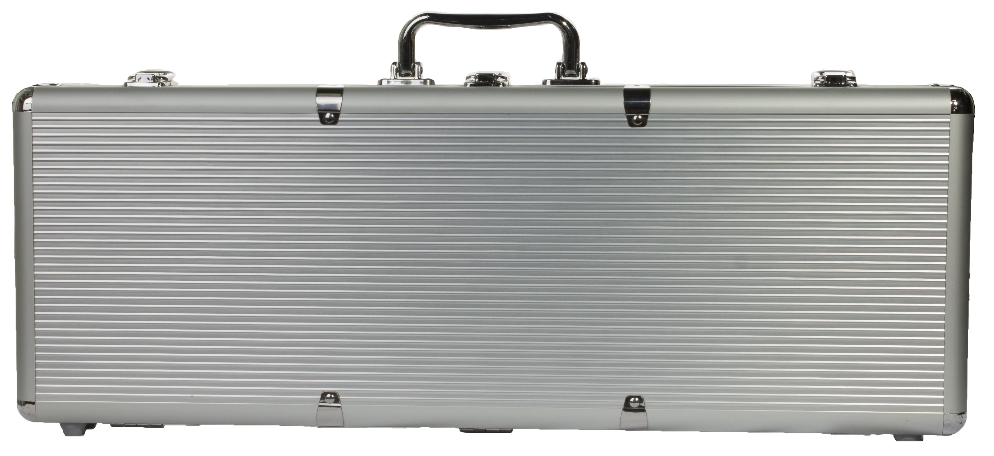 Poker Chip Case 500 Chip Aluminum Poker Chip Carrying Case w/ Felt