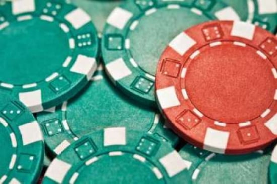 Poker Chips I Canvas Art - C Thomas McNemar (12 x 18)