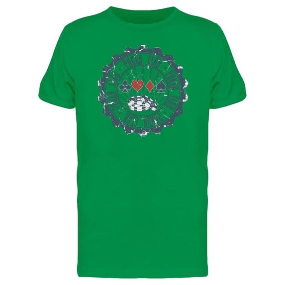 Poker Club Round Logo Tee Men's -Image by Shutterstock