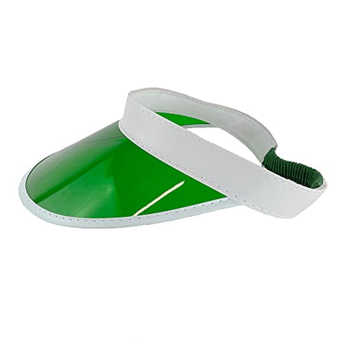 Poker Dealer Visor Hat Green