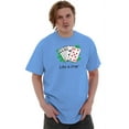 thumbnail image 1 of Poker Hand Awful Losing Gamble Men's Graphic T Shirt Tees Brisco Brands L, 1 of 6