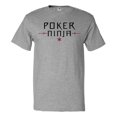 thumbnail image 1 of Poker Ninja T shirt Funny Tee Gift, 1 of 2