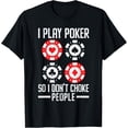 thumbnail image 1 of Poker Player Bettor Card Game Casino Gamble Gambling T-Shirt mens t shirt，black，women，funny，misfits，men，journey, 1 of 4