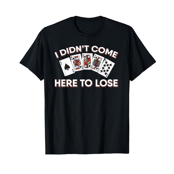 Poker Player Cards - Texas Hold'Em Poker T-Shirt