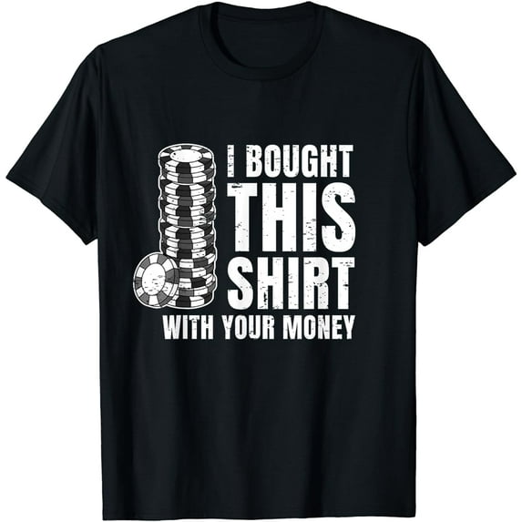 Poker Player Poker Cards Game Money T-Shirt