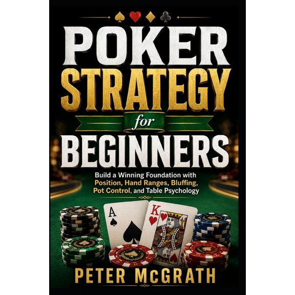 Casino Games Mastery Poker Strategy for Beginners: Build a Winning Foundation with Position, Hand Ranges, Bluffing, Pot Control, and Table Ps, Book 6, (Paperback)