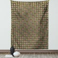 thumbnail image 1 of Poker Tapestry, Playing Card Icons in Doodle Style with Pale Pink and Blue Tones with Grunge Effect, Wall Hanging for Bedroom Living Room Dorm Decor, 40W X 60L Inches, Multicolor, by Ambesonne, 1 of 5