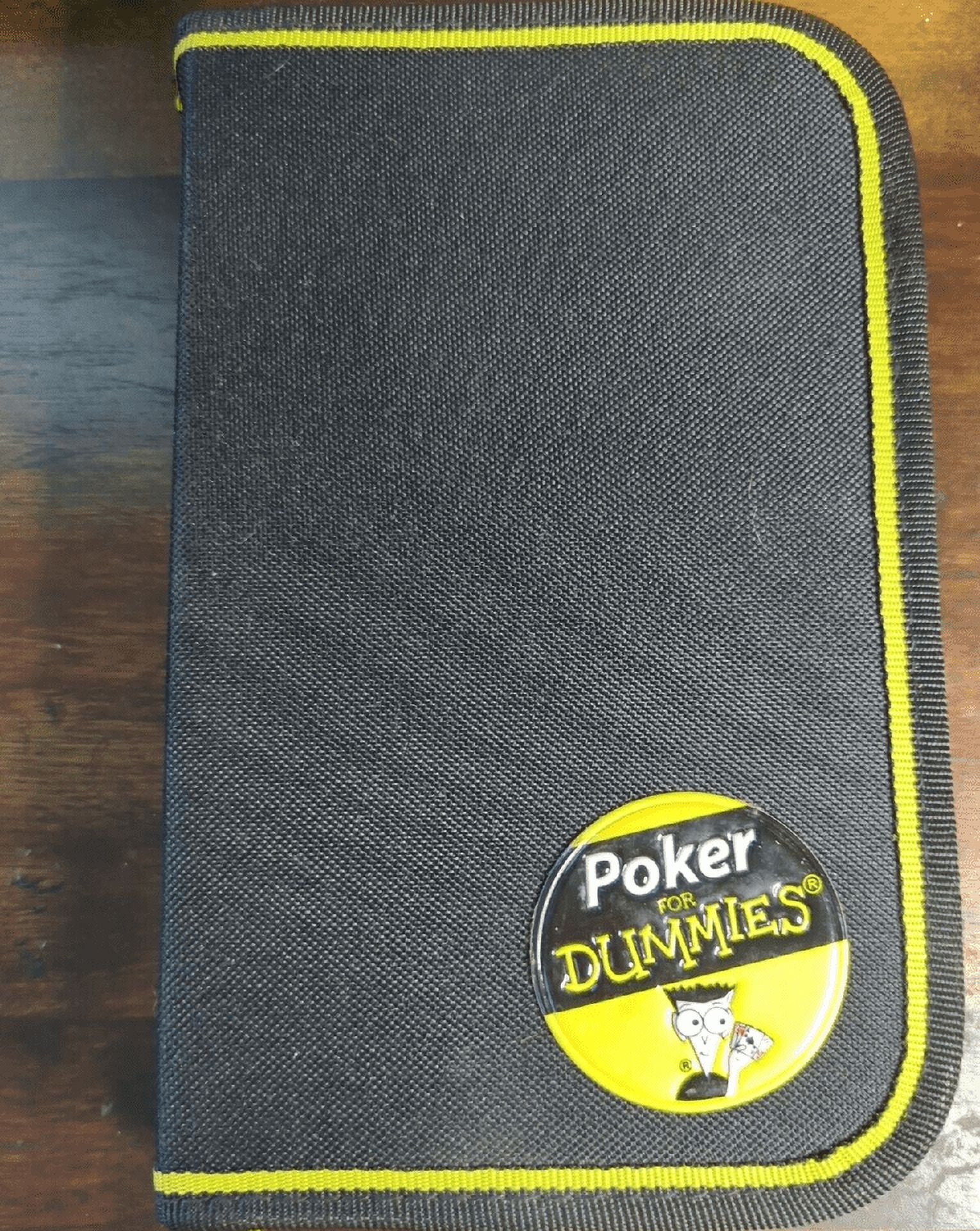 Poker for Dummies Game - Chips & Cards Sealed with Texas Hold'em Tips ...