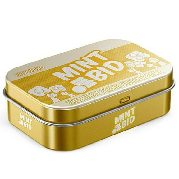 Poketto: Mint Bid - Auction Bid Game, Greater Than Games, LLC , Ages 13+, 1-6 Players, 30-45 Mins