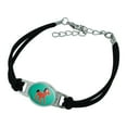 thumbnail image 1 of Pokey Gumby's Horse Pony Pal Friend Novelty Suede Leather Metal Bracelet, 1 of 4