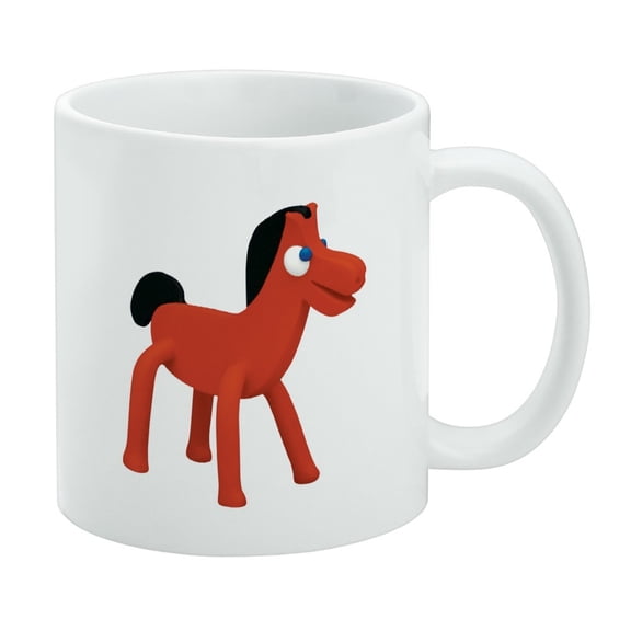 Pokey Gumby's Horse Pony Pal Friend White Mug