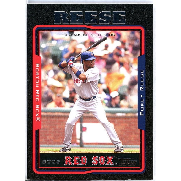 Pokey Reese Card 2005 Topps Black #189