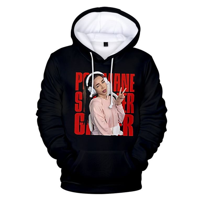 Pokimane merch hoodie hotsell