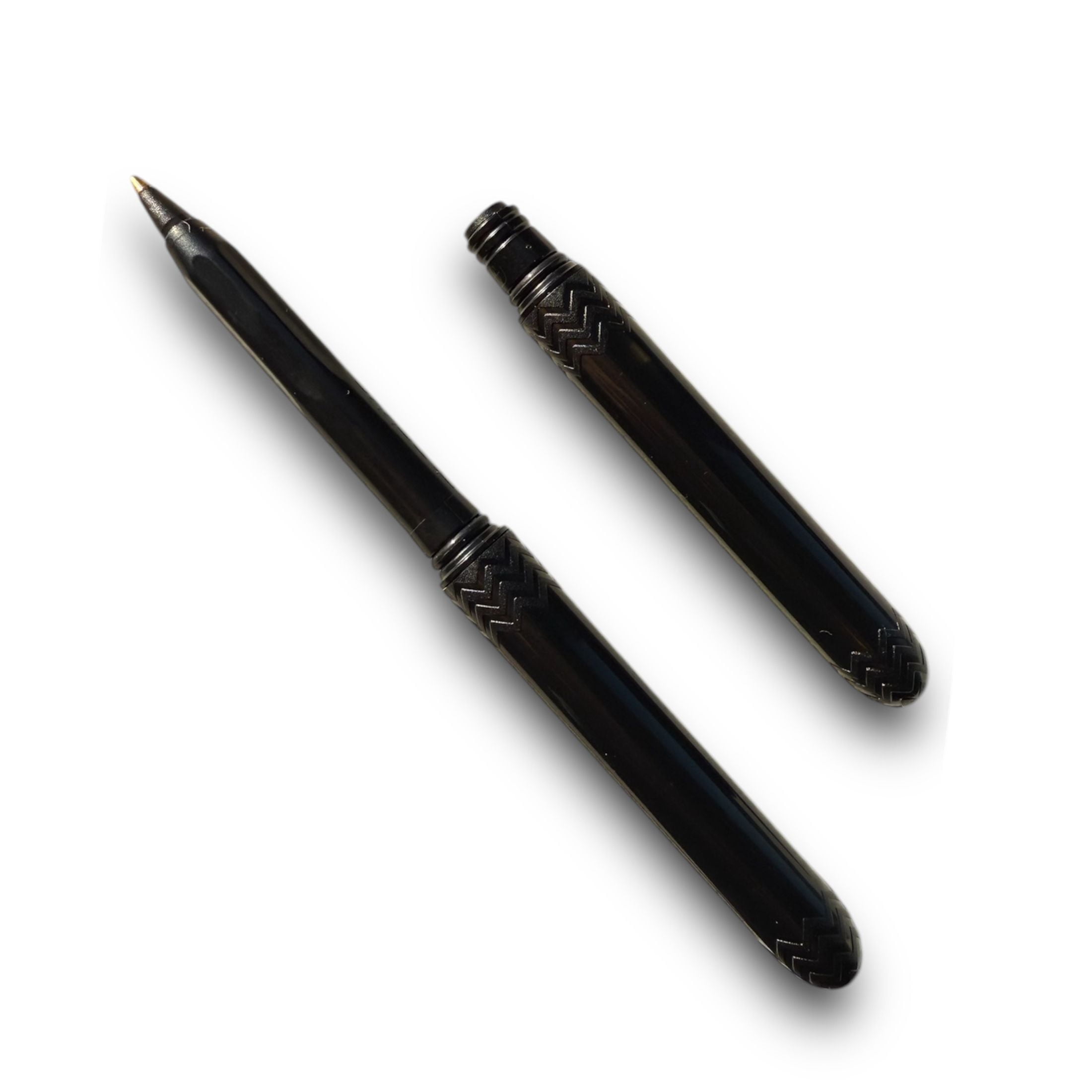 Compack Pen Pokka Pens 8 pack. Compact, lightweight, affordable pocket pens. Black ...